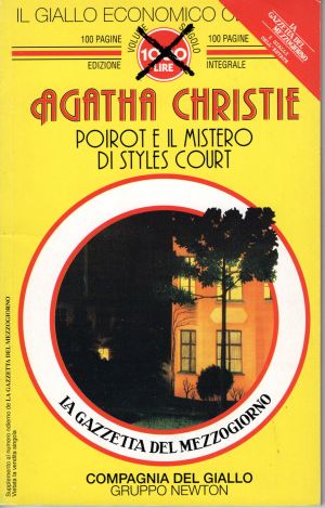 Copertina di Poirot e il mistero di Styles Court